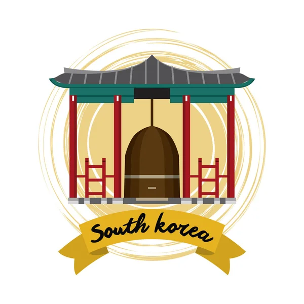 Jižní korea kultura — Stockový vektor