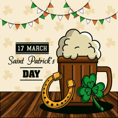 Saint patricks günü çizgi film
