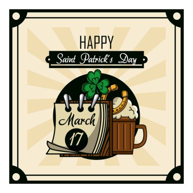 Saint patricks günü çizgi film