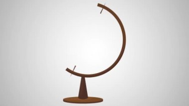 Sahneleri Hd animasyon üzerinde dünya dünya