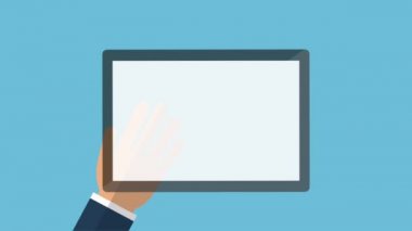 Tablet online ödeme Hd animasyon