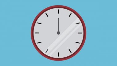 Duvar saat countdown Hd animasyon