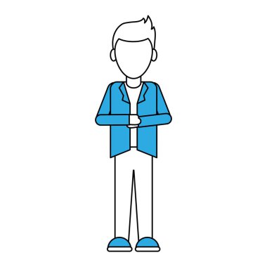 İşadamı meçhul profili