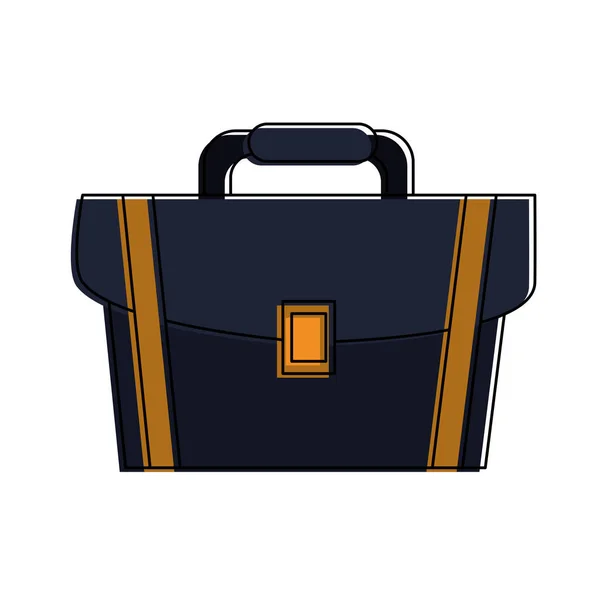 Business briefcase symbol — Stock Vector