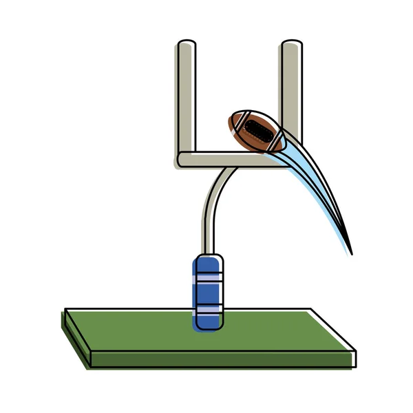 But de football américain score — Image vectorielle