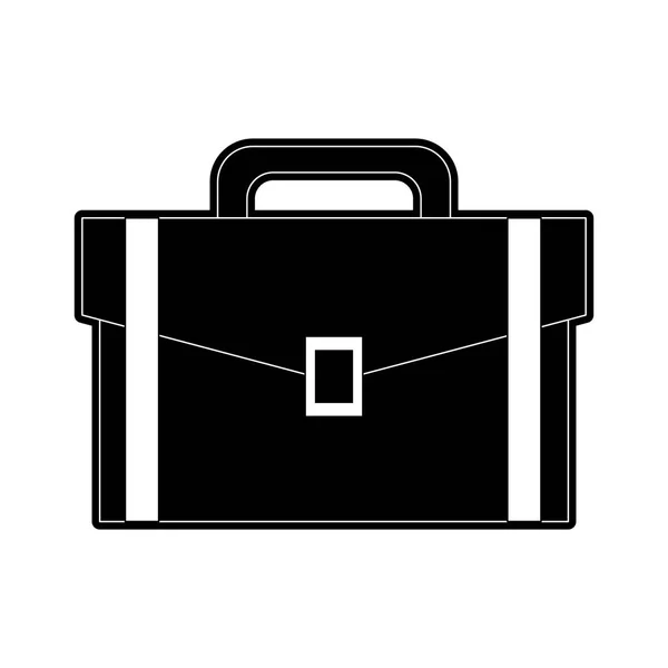 Símbolo del maletín de negocios — Vector de stock