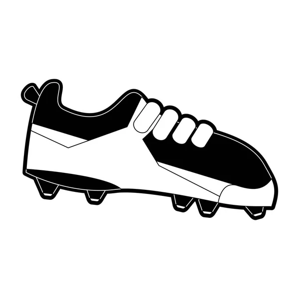 Chaussure de sport football — Image vectorielle