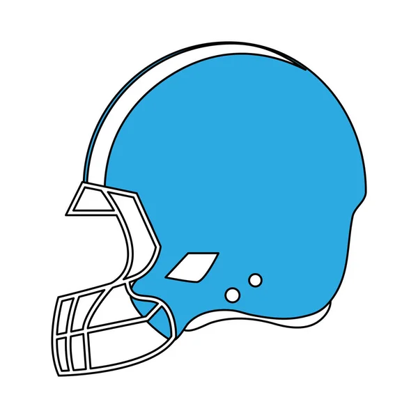 Helm American Football — Stockvektor