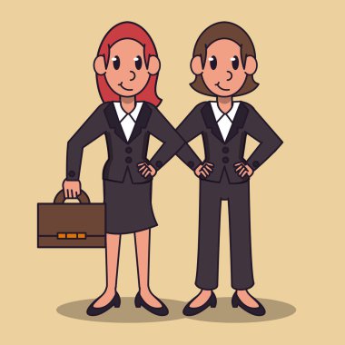 İşçi ve iş karikatür