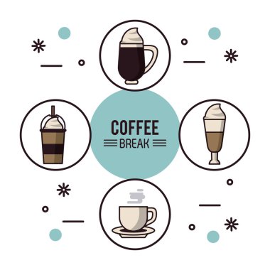 Kahve içecek Infographic