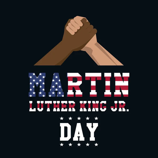 Martin Luther roi JR jour — Image vectorielle