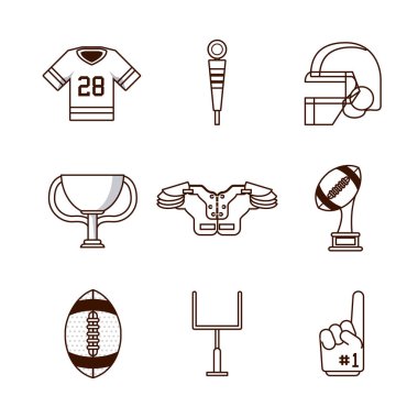 Amerikan futbol simgeleri
