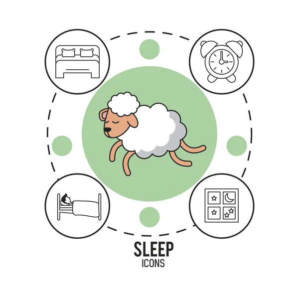 Sweet dreams and good sleep infographic