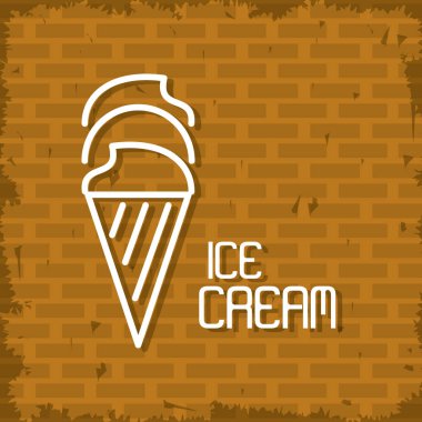 Dondurma neon ışıkları