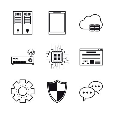 Veritabanı ve simgeler hosting