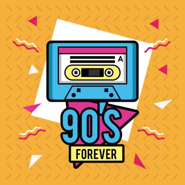 90'lı yılların sonsuza dek Tasarla