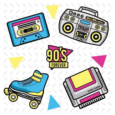 90'lı yılların sonsuza dek Tasarla