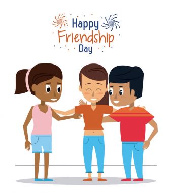 Kadınlar genç adam çizgi film