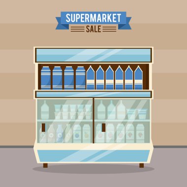 Süpermarket satış standı