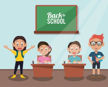 geri okul çizgi film