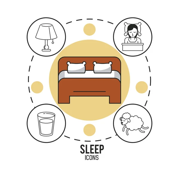 Sweet dreams and good sleep infographic