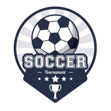 Futbol Spor turnuva amblem görüntü