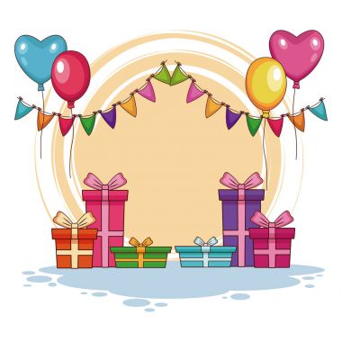 Doğum günü hediyeleri ve balon