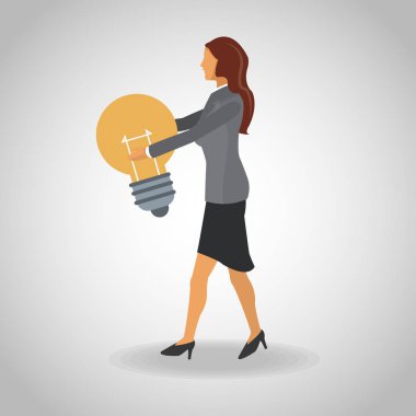 iş kadını fikri ile