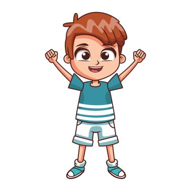 Sevimli çocuk çizgi film