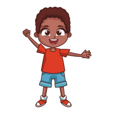 Sevimli çocuk çizgi film