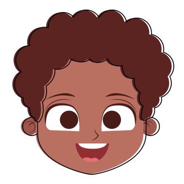 Yakışıklı yüz çizgi film