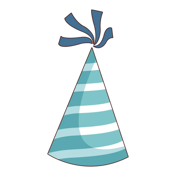 分離の誕生日の帽子 — ストックベクタ
