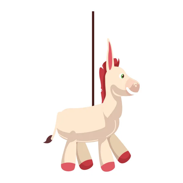 Desenhos animados do cavalo Pinata —  Vetores de Stock