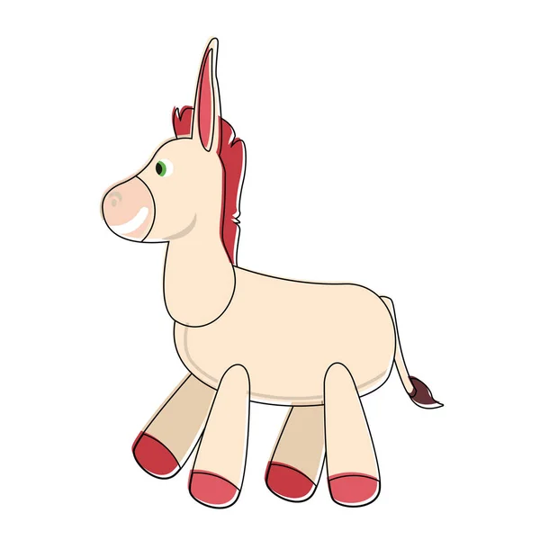 Pinata кінь мультфільм — стоковий вектор