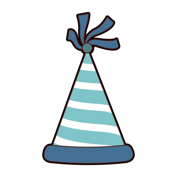 分離の誕生日の帽子 — ストックベクタ