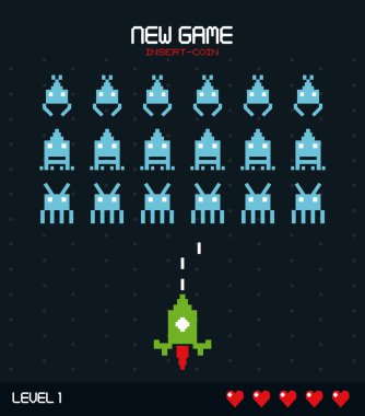 yeni oyun renkli poster madeni para ile kayma oyun Level biri Grafik Ekle