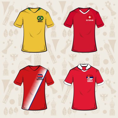 Futbol Spor giyim Rusya 2018