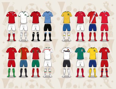 Futbol Spor giyim Rusya 2018