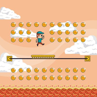 pixelated oyun sahne