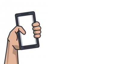 Bitcoins smartphone cep telefonu ile Hd animasyon