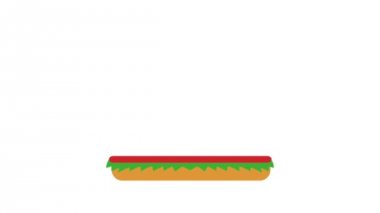 Hamburger lokanta TOPVIEW Hd animasyon