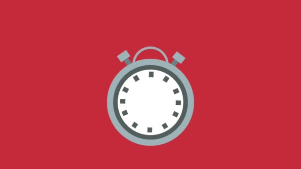 Vintage chronomètre en cours d'exécution animation HD 