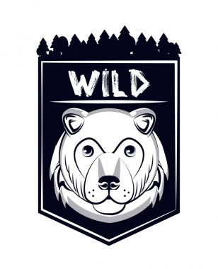 Vahşi hayvan t gömlek için yazdırma