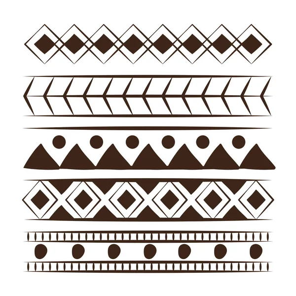 Décoratif motif boho fond — Image vectorielle