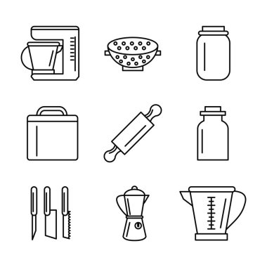 Mutfak gereçleri simgeleri