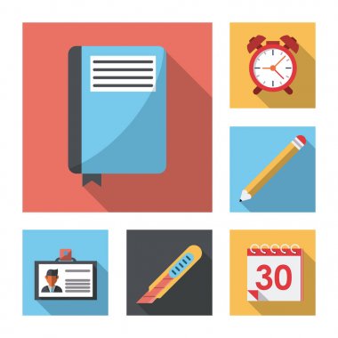 iş belgesi modeli üç beyaz arka plan