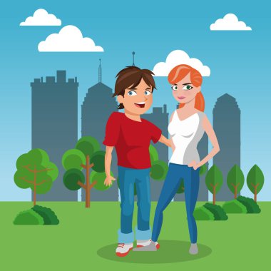 Park çizgi film arkadaşlar