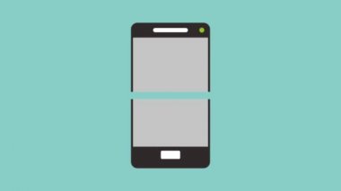 Akıllı telefon ve bilgisayar Hd animasyon