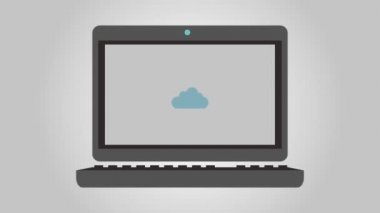 Bulut Hd animasyon dizüstü bilgisayar