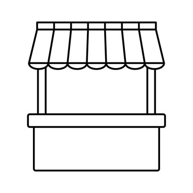 boş stand durak şablonu deposu ve pazarlama reklam satışı